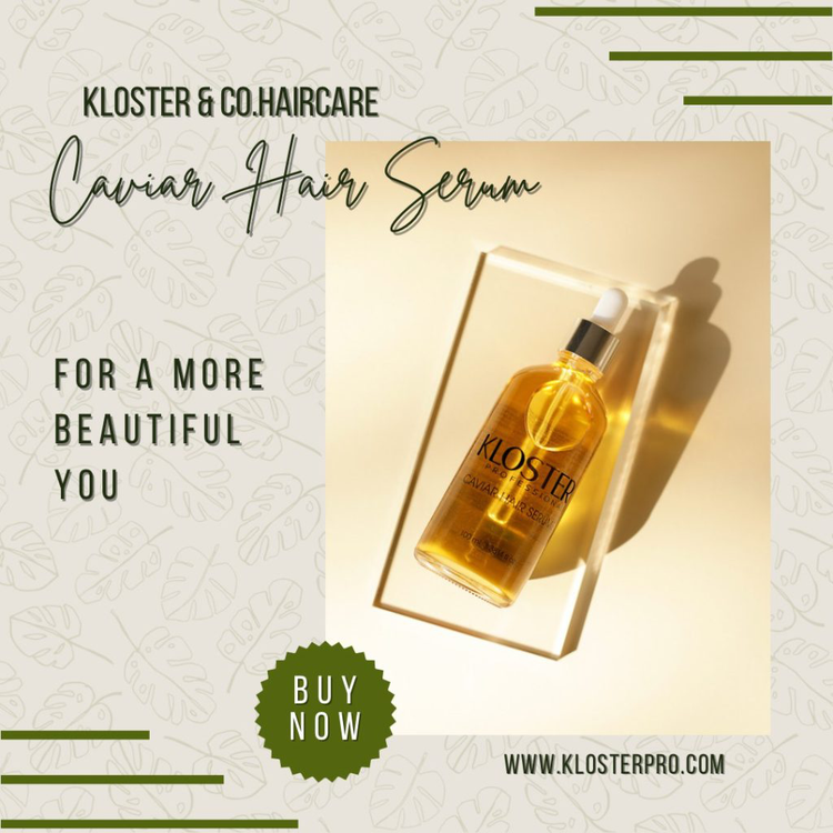 سرم مو خاویار کلوستر(kloster caviar hair serum)