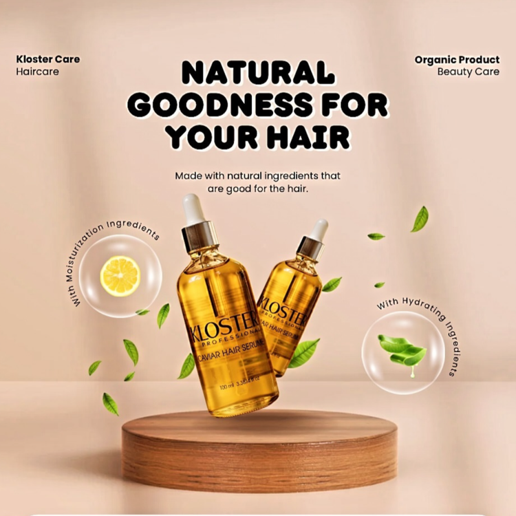سرم مو خاویار کلوستر(kloster caviar hair serum)