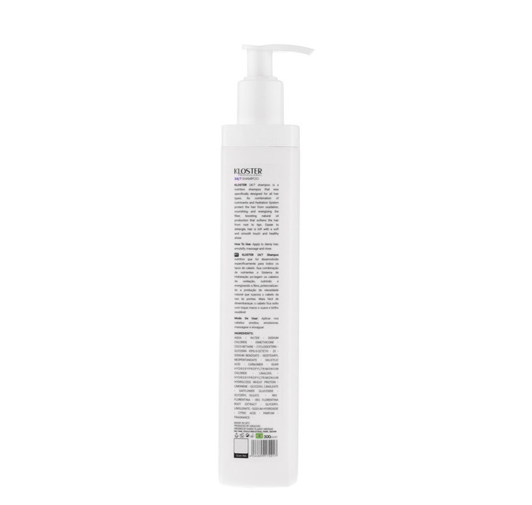 شامپو 24/7 کلوستر(24/7shampoo) حجم 300 میل