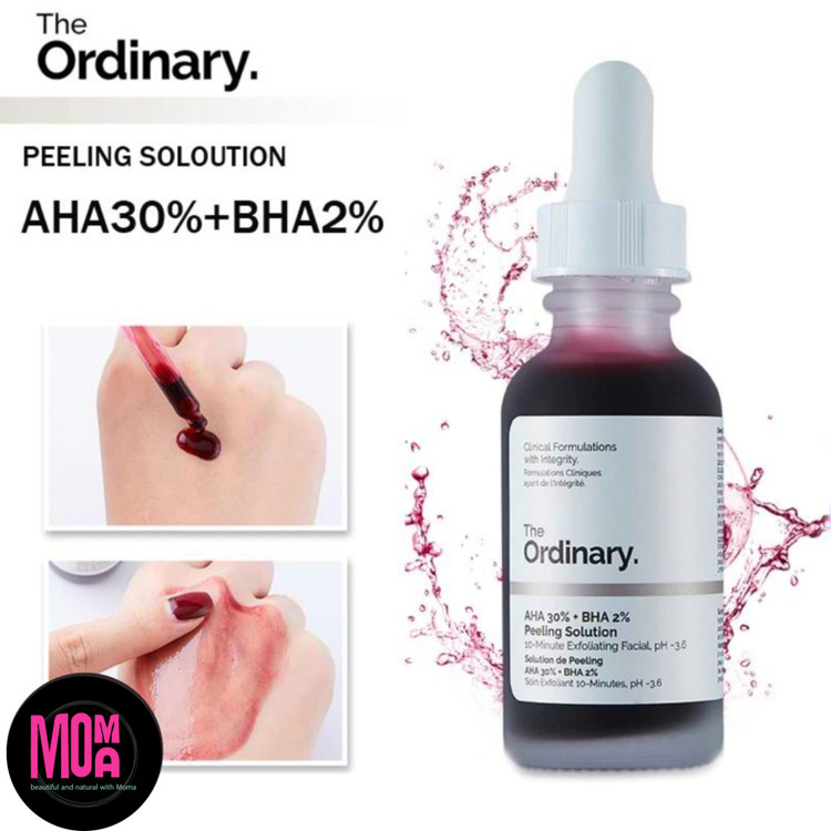 سرم پیلینگ اوردینری، لایه بردار قوی (30mL) The Ordinary, AHA 30% + BHA 2% Peeling Solution