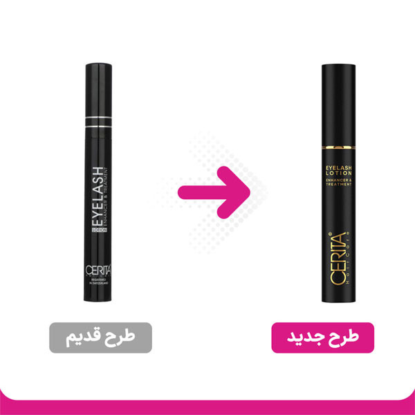 محلول تقویت کننده مژه سریتا مدل Eyelash Lotion حجم 7 میلی لیتر