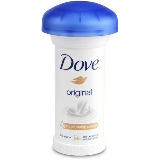 مام دئودورانت ضدتعریق و خوشبو کننده زیر بغل مدل قارچی داو Dove رایحه شیر Original حجم 50 میل 24 ساعته
