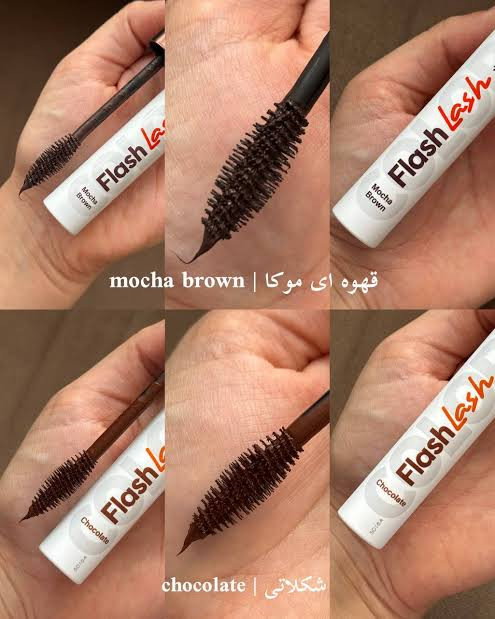 ریمل قهوه ای فلش لش گلدن رز