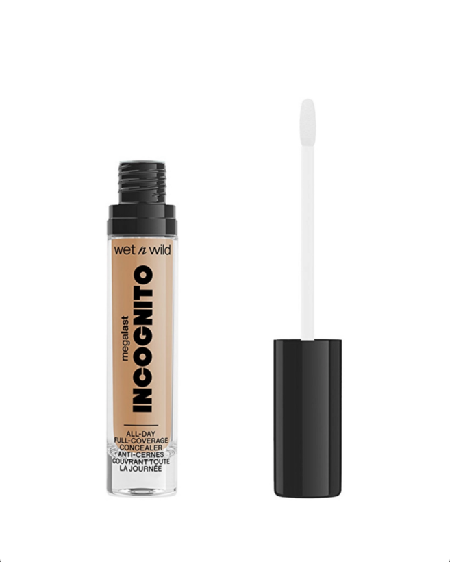 کانسیلر wet n wild مدل megalast رنگ مدیوم نچرال medium neutral و رنگ لایت بژ Light beige