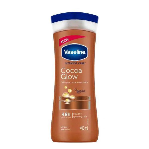 لوسیون بدن کاکائویی وازلین Vaseline مدل cocoa glow